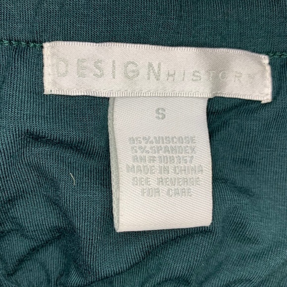 Design History green small tank top sequin beads - Picture 3 of 4